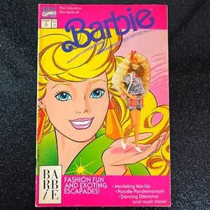 Vintage Barbie Comic Book, First Issue. Vol. 1. No. 1. January 1991.
